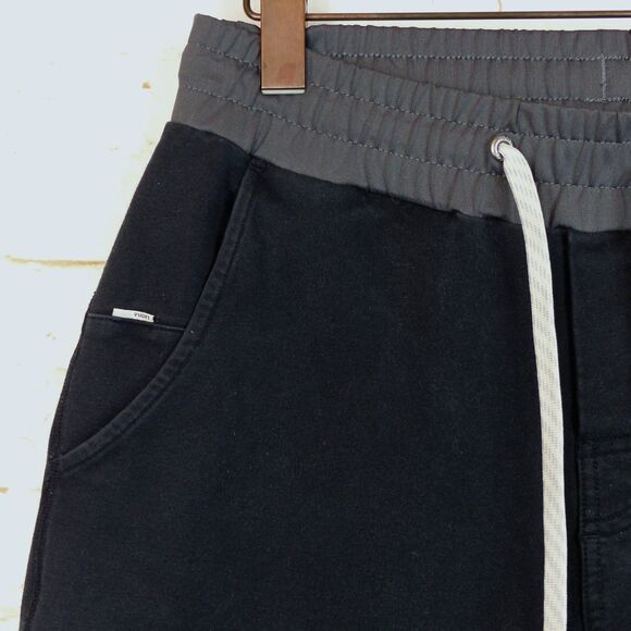 Vuori Joggers Mens S 26x28 Black Balboa Sweatpants Drawstring Performance V406 - Picture 7 of 15